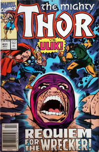 Cover Thumbnail for Thor (Marvel, 1966 series) #431 [Australian]