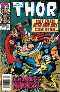 Cover for Thor (Marvel, 1966 series) #461 [Newsstand]
