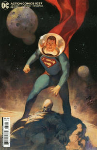 Cover Thumbnail for Action Comics (DC, 2011 series) #1037 [Julian Totino Tedesco Cardstock Variant Cover]