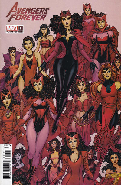 Cover for Avengers Forever (Marvel, 2022 series) #1 [Russell Dauterman Cover]
