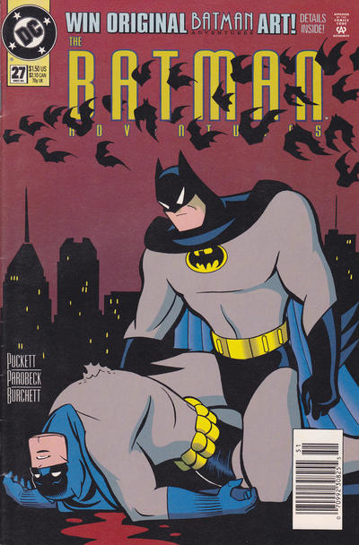 Cover for The Batman Adventures (DC, 1992 series) #27 [Newsstand]