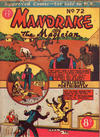 Cover for Mandrake the Magician (Feature Productions, 1950 ? series) #72
