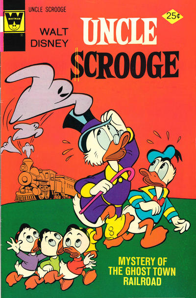 Cover for Walt Disney Uncle Scrooge (Western, 1963 series) #122 [Whitman]