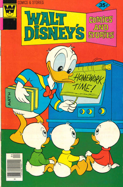 Cover for Walt Disney's Comics and Stories (Western, 1962 series) #v38#7 / 451 [Whitman]
