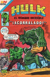 Cover for Hulk el Hombre Increíble (Editorial Novaro, 1980 series) #52