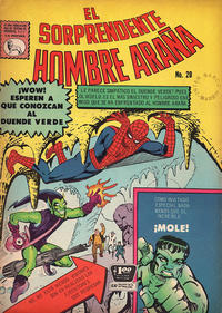 Cover Thumbnail for El Sorprendente Hombre Araña (Editora de Periódicos, S. C. L. "La Prensa", 1963 series) #20