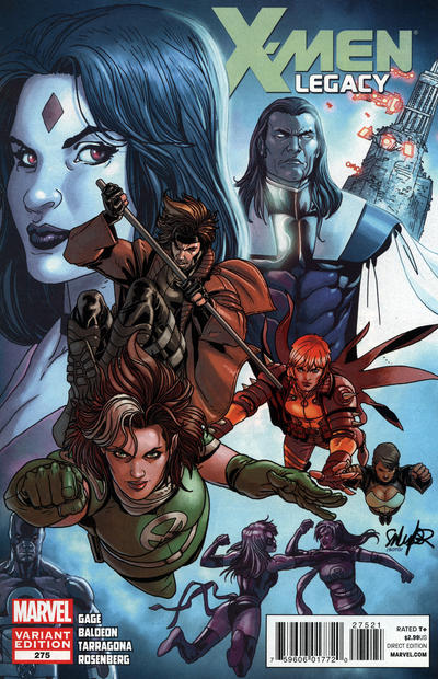 Cover for X-Men: Legacy (Marvel, 2008 series) #275 [Salvador Larroca]