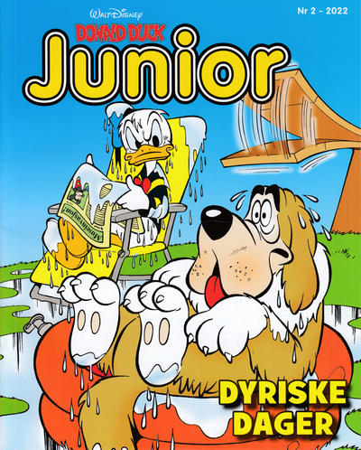 Cover for Donald Duck Junior (Hjemmet / Egmont, 2018 series) #2/2022