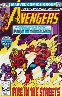 Cover Thumbnail for The Avengers (Marvel, 1963 series) #206 [British]