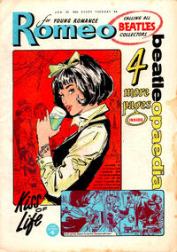 Cover Thumbnail for Romeo (D.C. Thomson, 1957 series) #25 January 1964