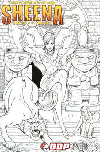 Cover Thumbnail for Sheena: Queen of the Jungle (Devil's Due Publishing, 2007 series) #4 [Cover D Tim Seeley Incentive]