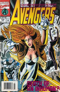 Cover for The Avengers (Marvel, 1963 series) #376 [Newsstand]