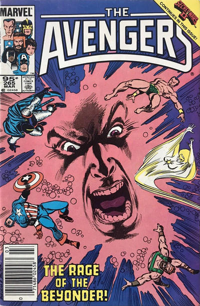 Cover for The Avengers (Marvel, 1963 series) #265 [Canadian]