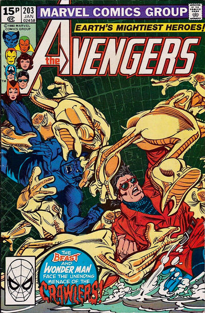 Cover for The Avengers (Marvel, 1963 series) #203 [British]
