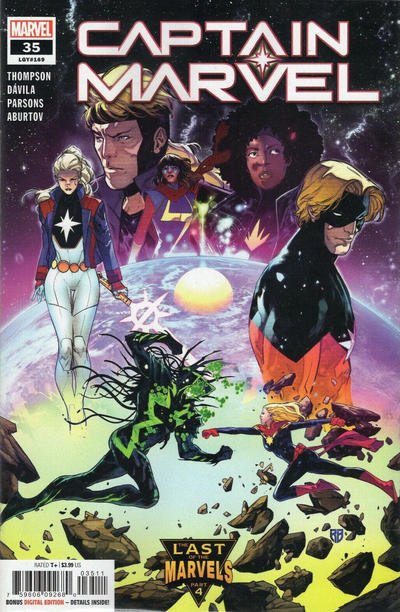 Cover for Captain Marvel (Marvel, 2019 series) #35 (169)