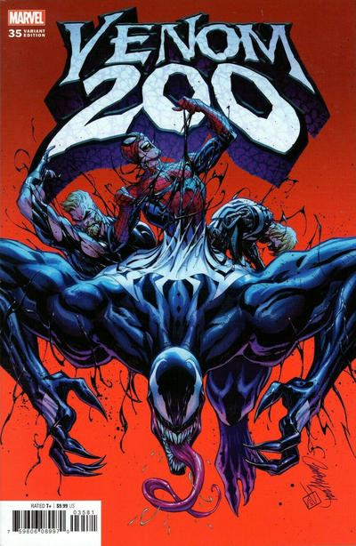 Cover for Venom (Marvel, 2018 series) #35 (200) [J. Scott Campbell Cover]