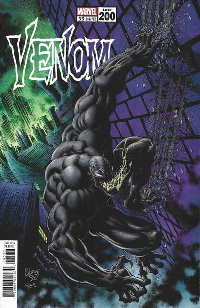 Cover for Venom (Marvel, 2018 series) #35 (200) [Kyle Hotz Cover]