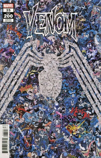 Cover for Venom (Marvel, 2018 series) #35 (200) [Mr. Garcin Cover]