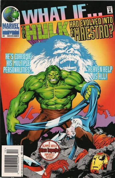 Cover for What If...? (Marvel, 1989 series) #80 [Newsstand]