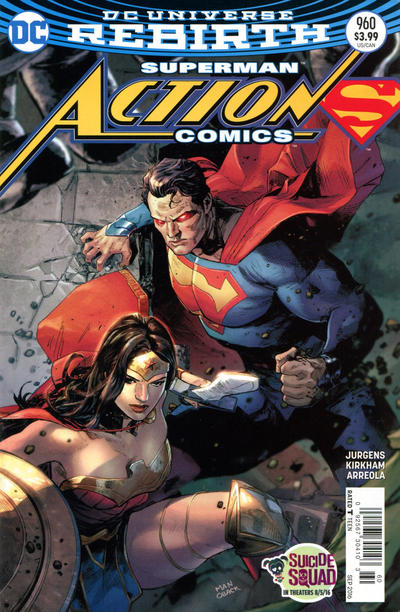 Cover for Action Comics (DC, 2011 series) #960 [Newsstand]