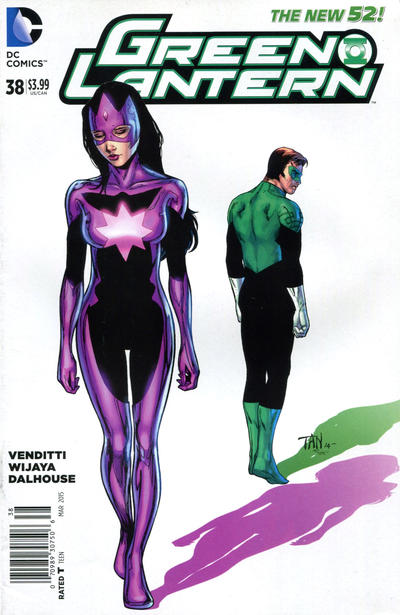 Cover for Green Lantern (DC, 2011 series) #38 [Newsstand]