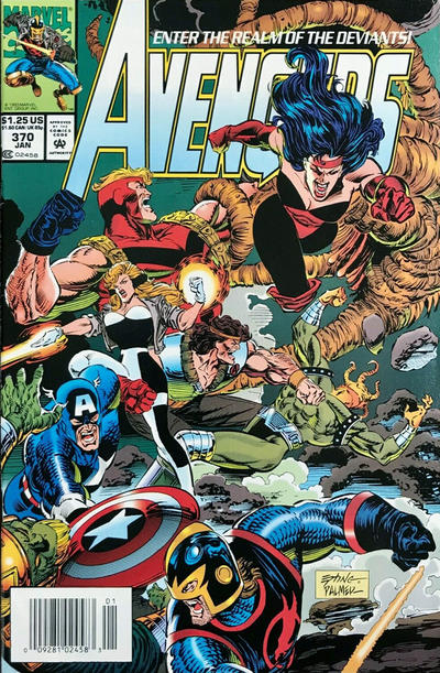 Cover for The Avengers (Marvel, 1963 series) #370 [Newsstand]