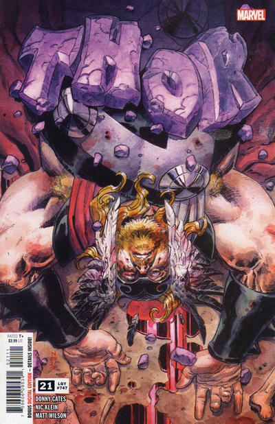Cover for Thor (Marvel, 2020 series) #21 (747)