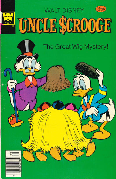 Cover for Walt Disney Uncle Scrooge (Western, 1963 series) #152 [Whitman]