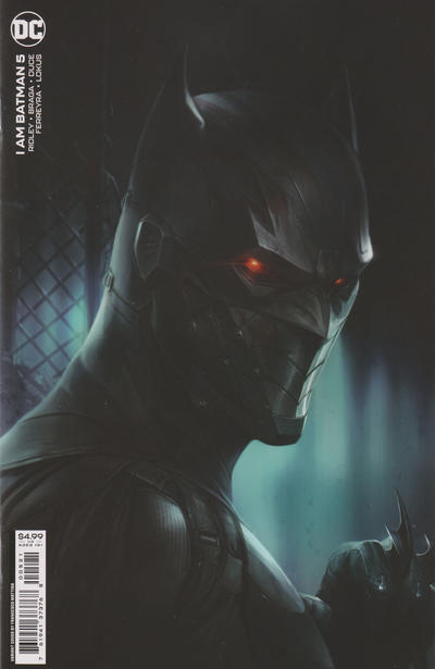 Cover for I Am Batman (DC, 2021 series) #5 [Francesco Mattina Cardstock Variant Cover]