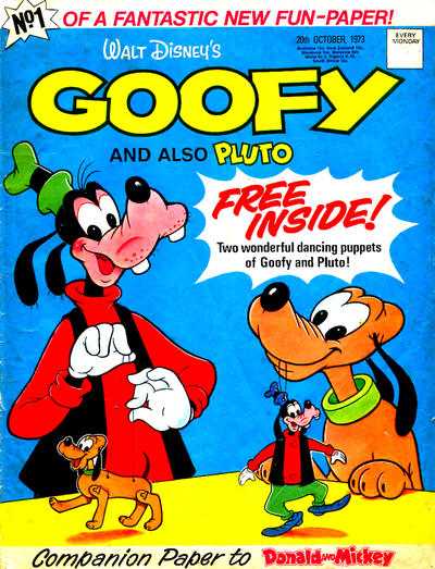 Cover for Goofy (IPC, 1973 series) #1 [International Edition]