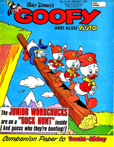 Cover for Goofy (IPC, 1973 series) #16 [International Edition]