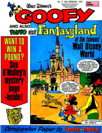 Cover for Goofy (IPC, 1973 series) #17 [International Edition]