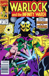 Cover for Warlock and the Infinity Watch (Marvel, 1992 series) #11 [Newsstand]