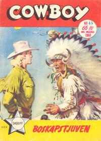 Cover Thumbnail for Cowboy (Centerförlaget, 1951 series) #45/1960