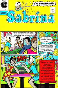 Cover for Sabrina La Jeune Sorcière (Editions Héritage, 1973 series) #3