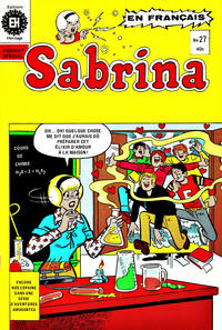 Cover Thumbnail for Sabrina La Jeune Sorcière (Editions Héritage, 1973 series) #27