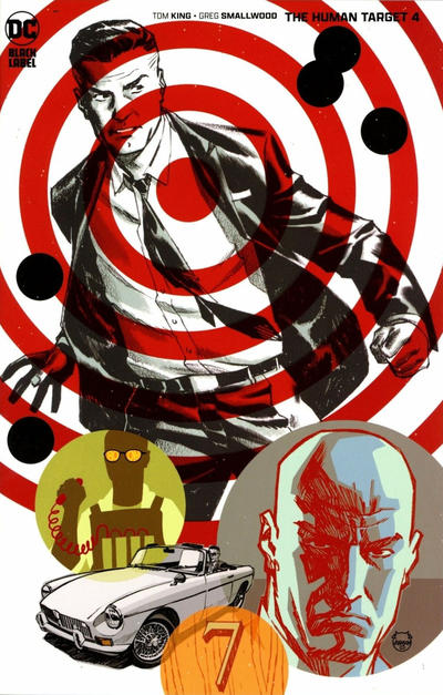 Cover for The Human Target (DC, 2022 series) #4 [Dave Johnson Variant Cover]
