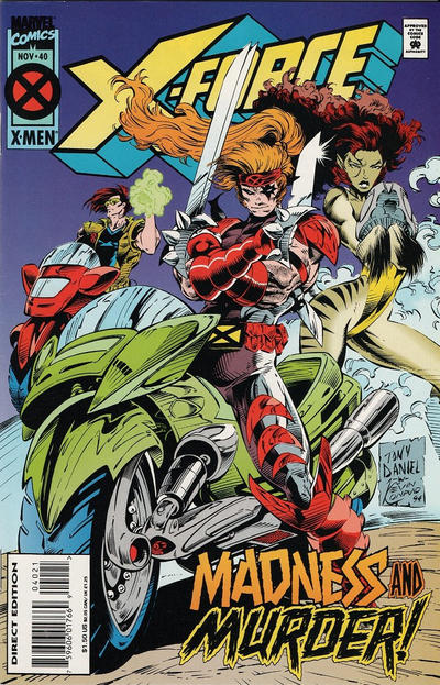 Cover for X-Force (Marvel, 1991 series) #40 [Regular Edition]