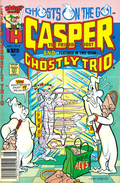 Cover for Casper and the Ghostly Trio (Harvey, 1990 series) #8 [Canadian]