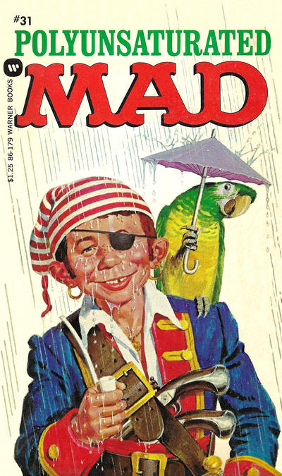Cover for Polyunsaturated Mad (Warner Books, 1974 series) #31 (86-179)