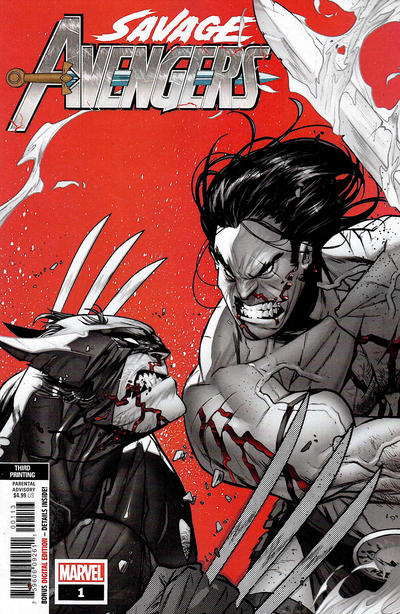 Cover for Savage Avengers (Marvel, 2019 series) #1 [Third Printing]