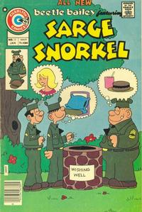Cover Thumbnail for Sarge Snorkel (Charlton, 1973 series) #12