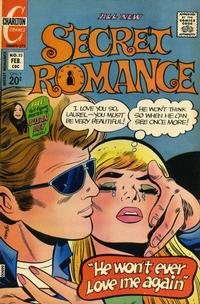 Cover Thumbnail for Secret Romance (Charlton, 1968 series) #23