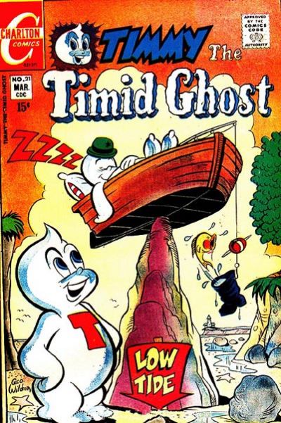 Cover for Timmy the Timid Ghost (Charlton, 1967 series) #21