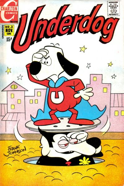 Cover for Underdog (Charlton, 1970 series) #3
