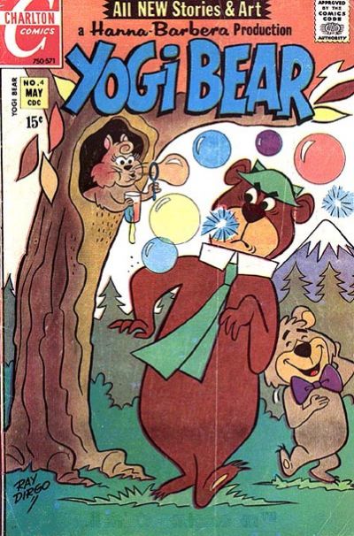 Cover for Yogi Bear (Charlton, 1970 series) #4