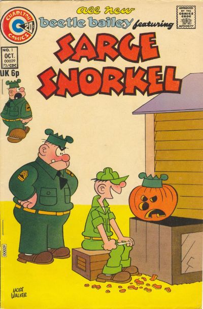 Cover for Sarge Snorkel (Charlton, 1973 series) #1