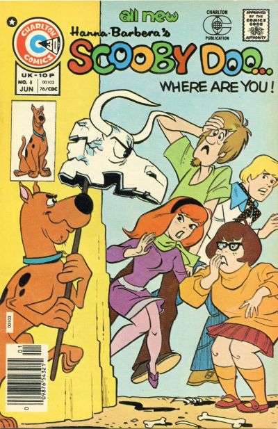 Cover for Scooby Doo, Where Are You? (Charlton, 1975 series) #8