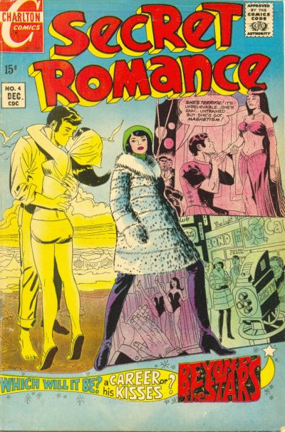 Cover for Secret Romance (Charlton, 1968 series) #4