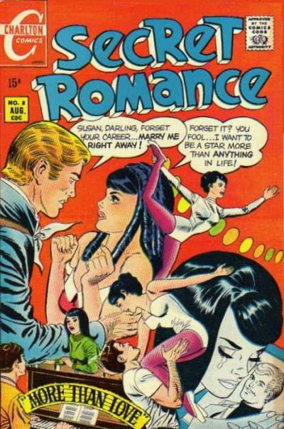 Cover for Secret Romance (Charlton, 1968 series) #8